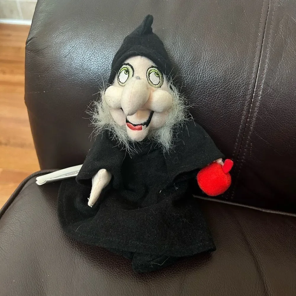Vintage Y2K Evil Wicked Witch Snow White Plush NWT